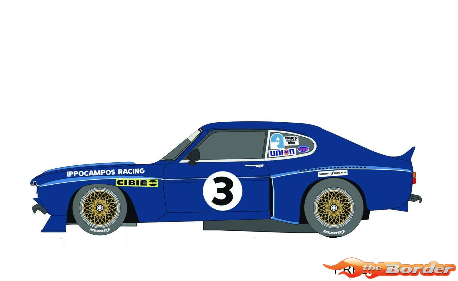 Carrera 132 Digital Ford Capri RS3100 Ippocampos Racing No.3 32080 - Afbeelding 2