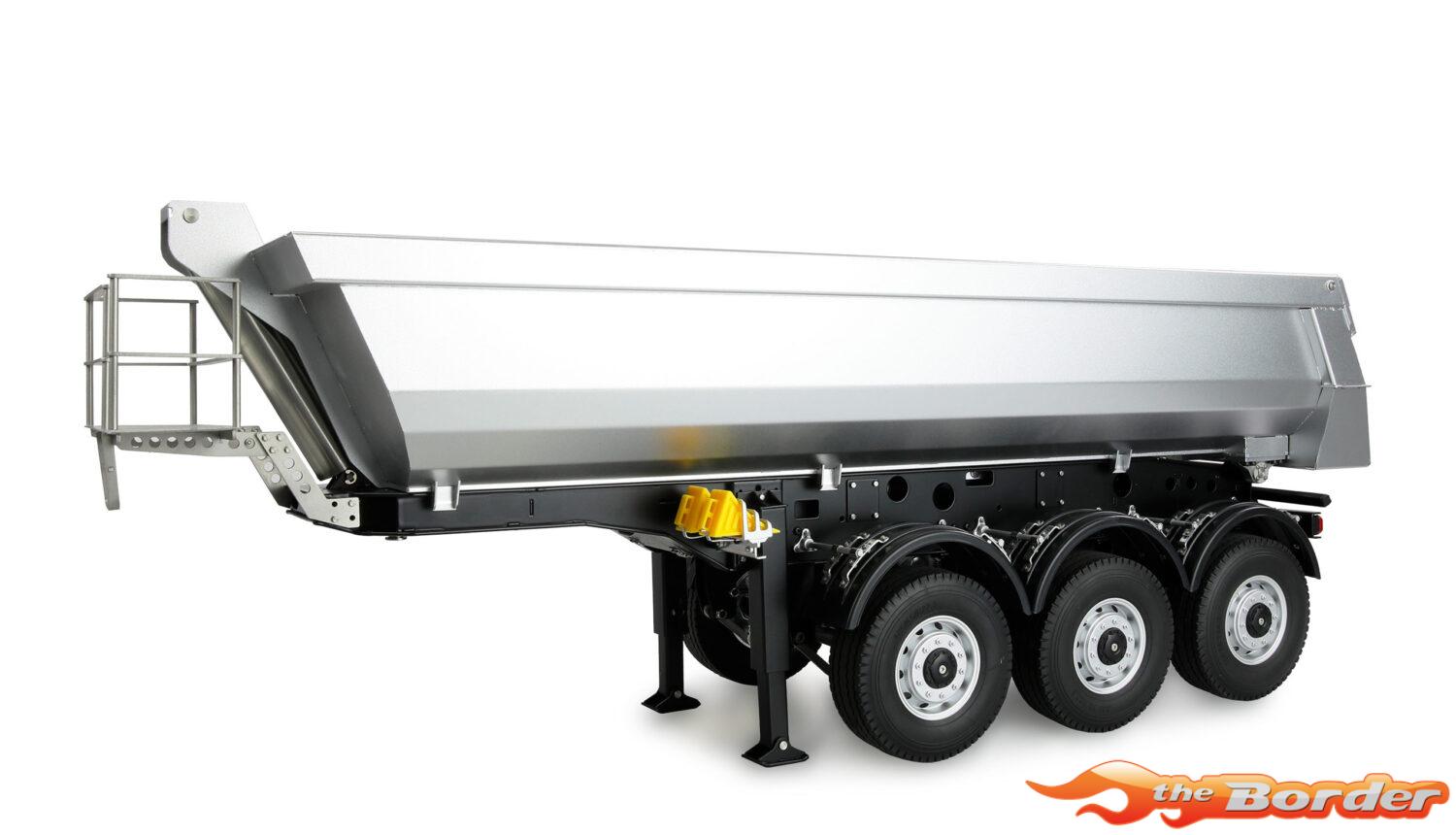 Amewi Mercedes-Benz Arocs 4x4 LKW + Trailer (Metaal 1/14 Elektrisch) 22695 - Afbeelding 5