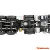 Amewi Mercedes-Benz Arocs 4x4 LKW + Trailer (Metaal 1/14 Elektrisch) 22695 - Afbeelding 6