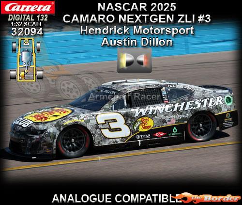 Carrera 132 Digital NASCAR Camaro NextGen ZL1 Richard Childress Racing #3 32094 - Afbeelding 3