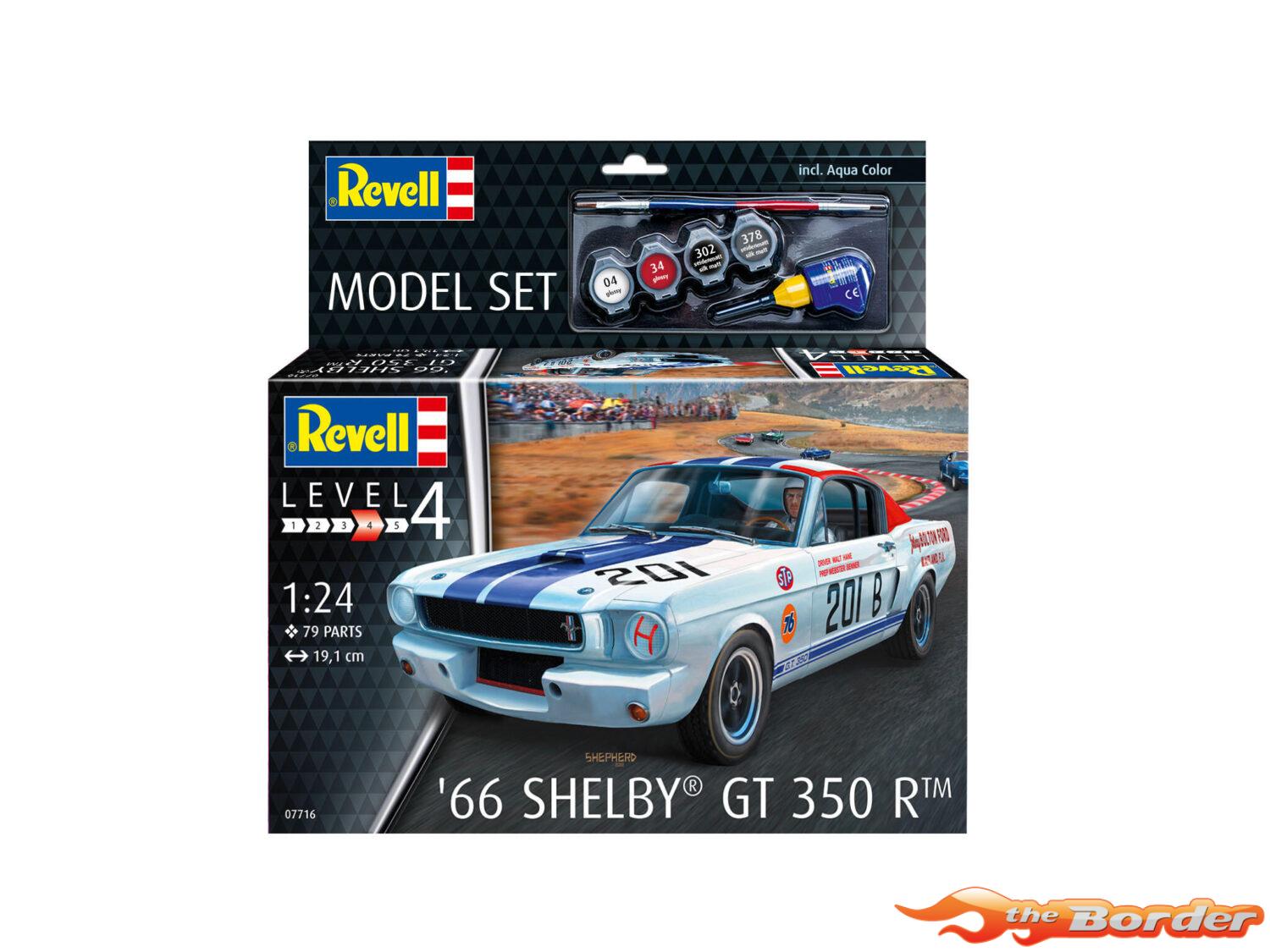 Revell 1965 Shelby GT 350R Modelbouwpakket + Verf 1/24 67716 - Afbeelding 3