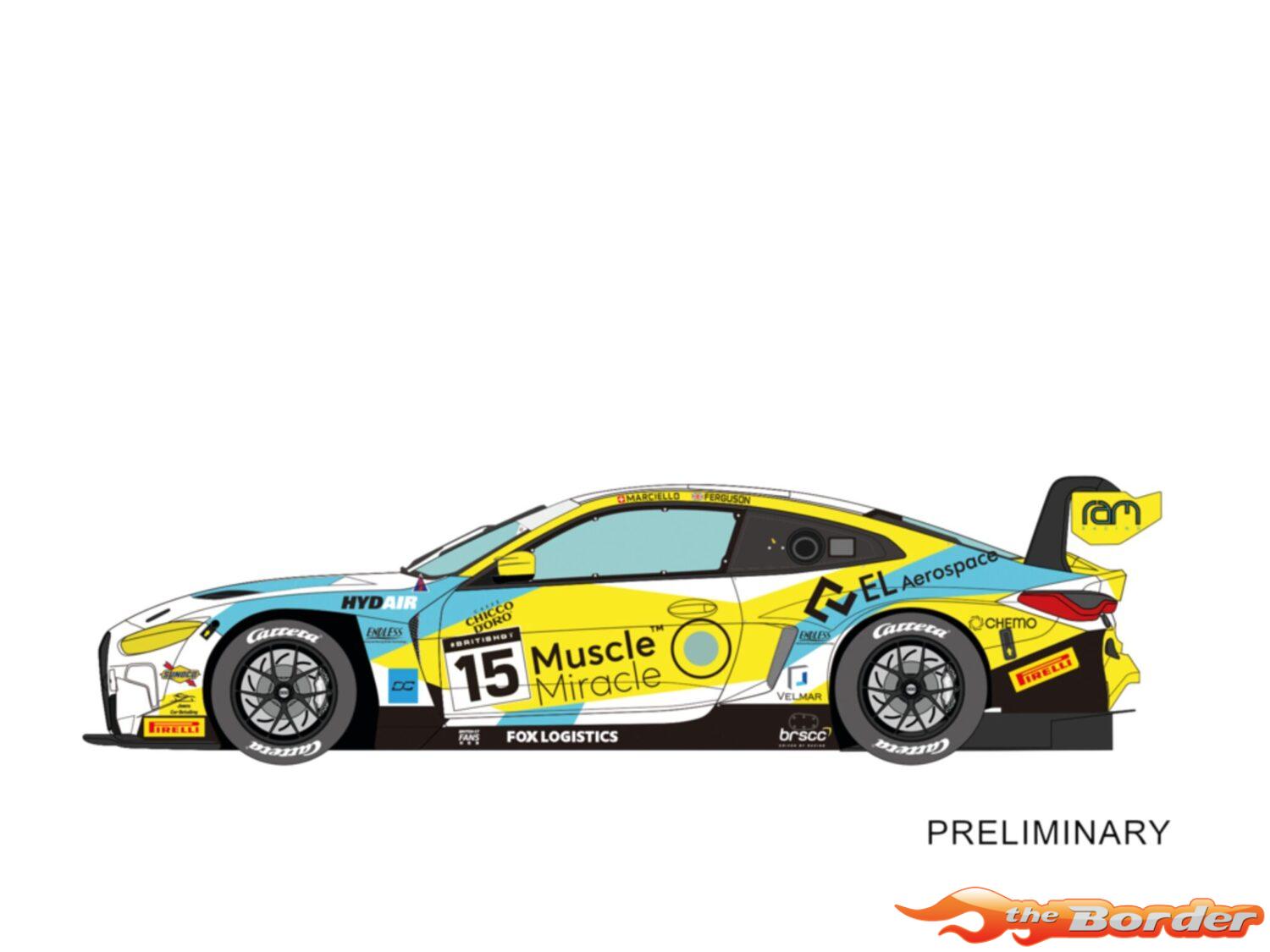 Carrera Digital 124 BMW M4 GT3 RAM Racing No.15 23995 - Afbeelding 8