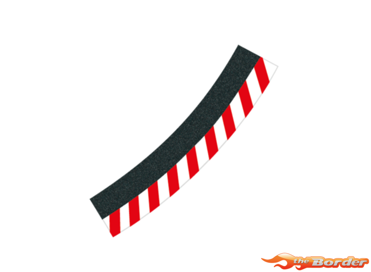 Carrera Slipstrook Buitenrand Kuipbocht 3/30º (6 stuks) 20566 - Afbeelding 3