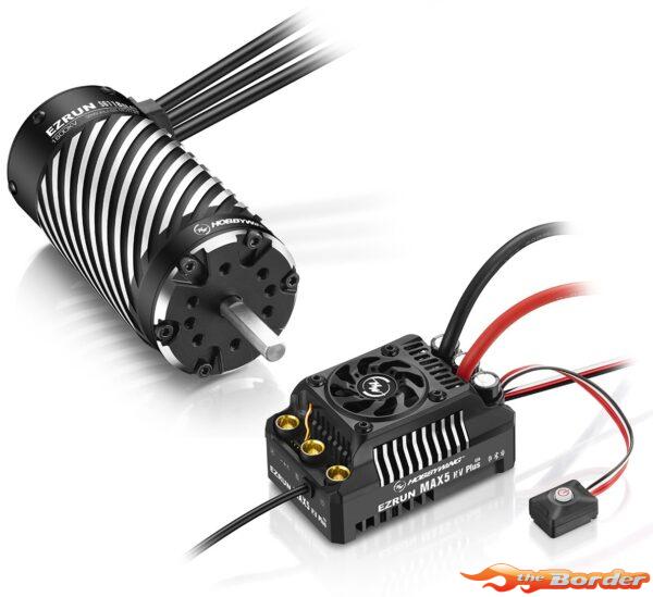 Hobbywing Combo Ezrun MAX5 HV G2 56118SL 1600KV 1/5th ESC 38010612