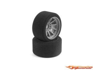 Hudy 1/10 Formula 1 Foam Tire 50 Shore - Front (2) 803073