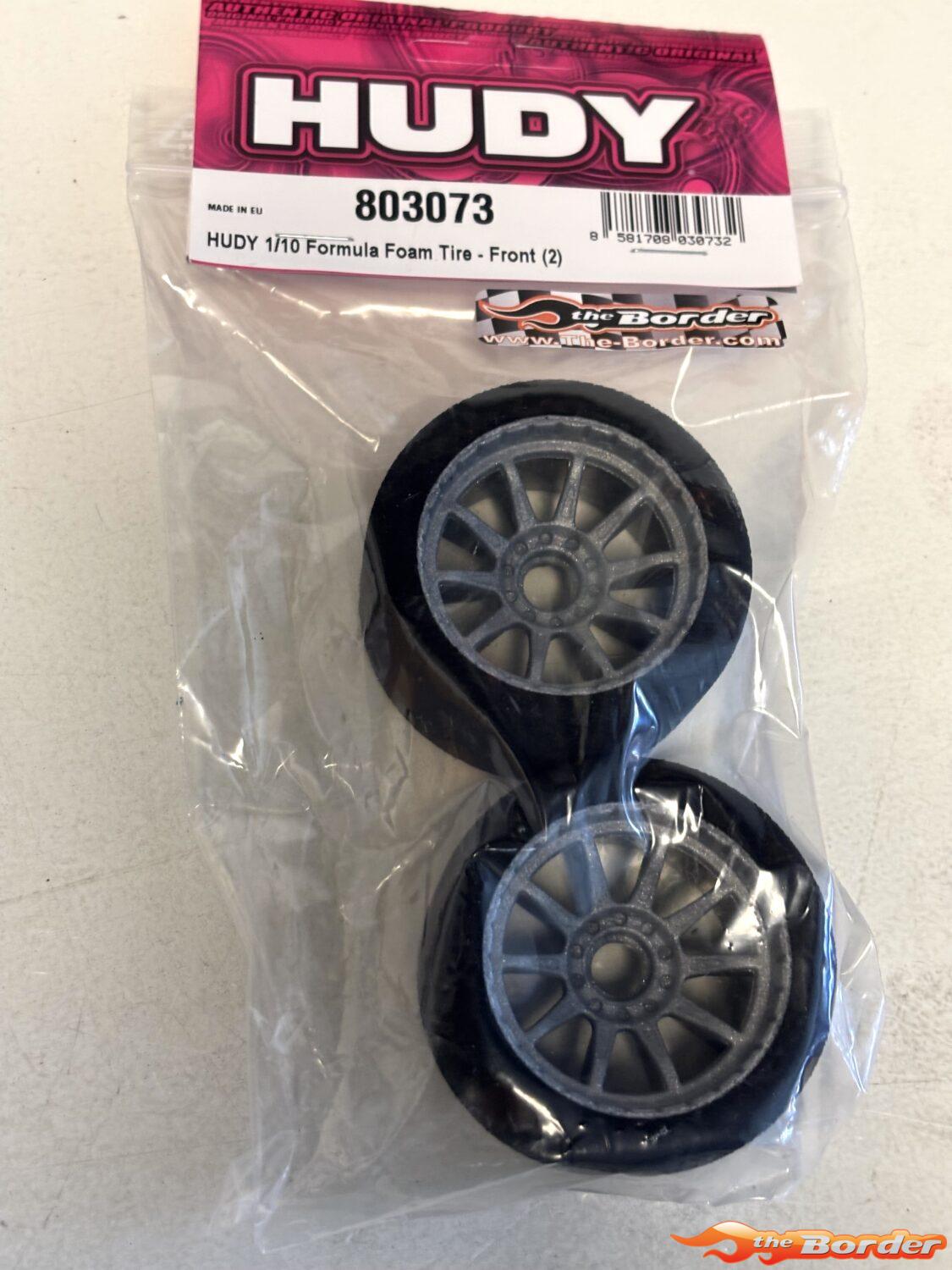 Hudy 1/10 Formula 1 Foam Tire 50 Shore - Front (2) 803073 - Afbeelding 3