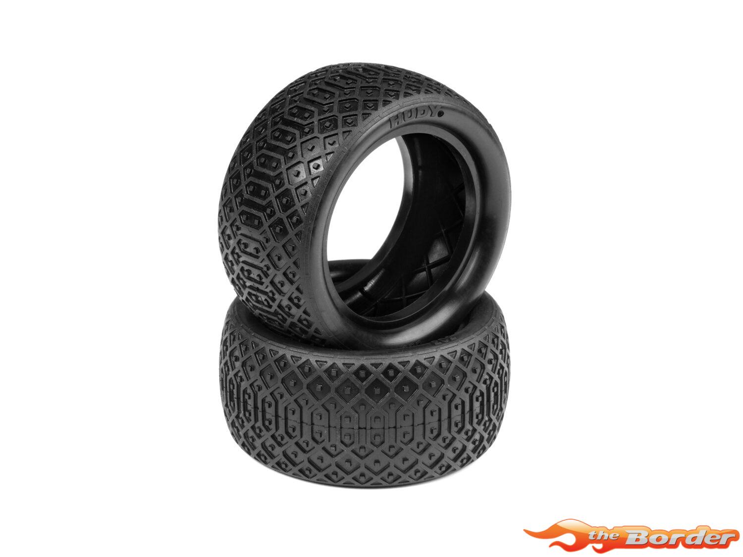 Hudy 1/10 Off-Road Tire 2WD/4WD Rear Dirt - 303 - Soft (2) 816303D-S