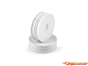 Hudy 1/10 Off-Road Wheel - 2WD – Front – Narrow – White (2) 803220