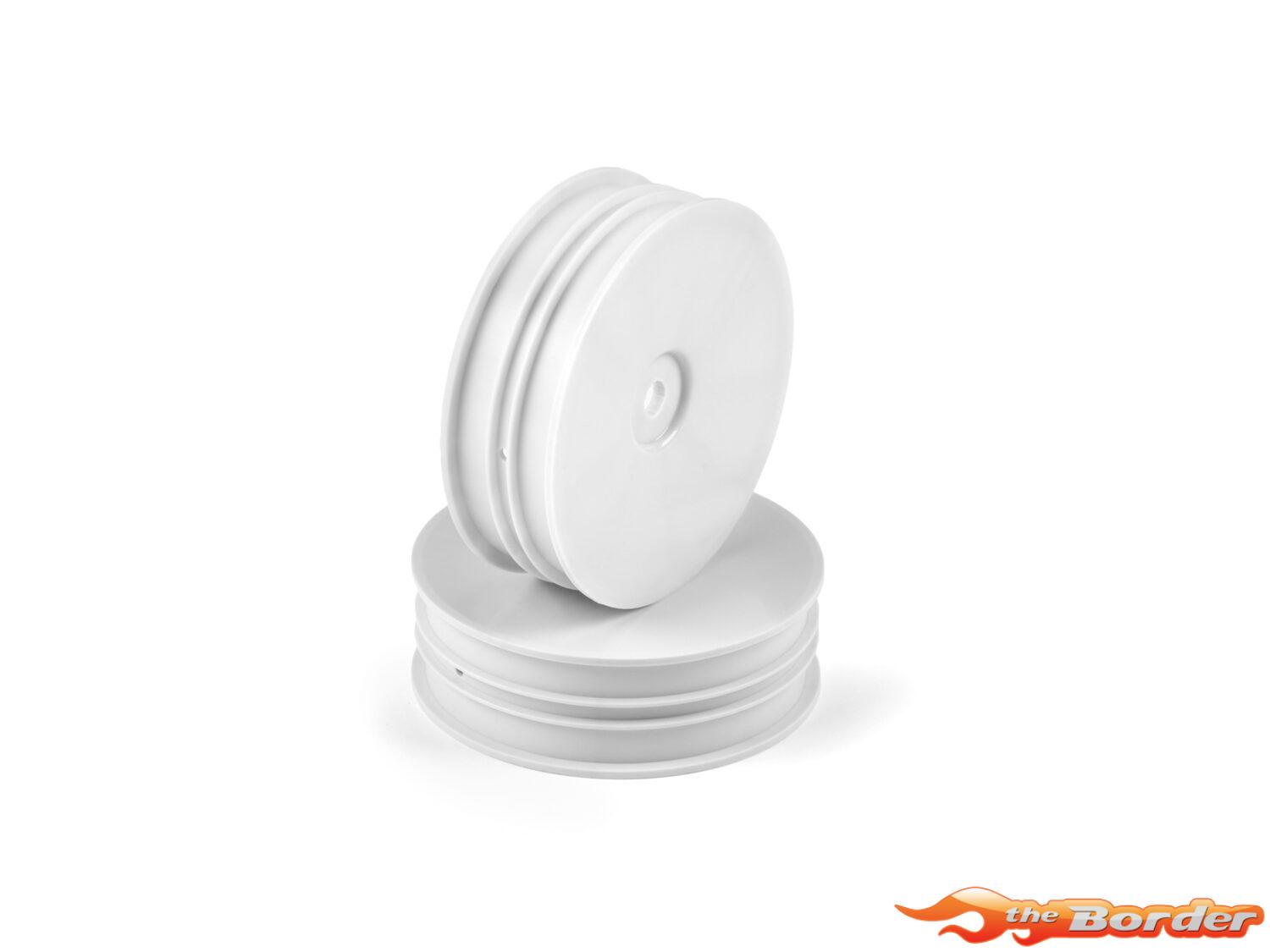 Hudy 1/10 Off-Road Wheel - 2WD – Front – Narrow – White (2) 803220