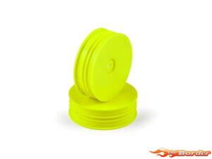 Hudy 1/10 Off-Road Wheel - 2WD – Front – Narrow – Yellow (2) 803220-Y