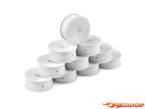 Hudy 1/10 Off-Road Wheel - 2WD – Front – White (10) 803211