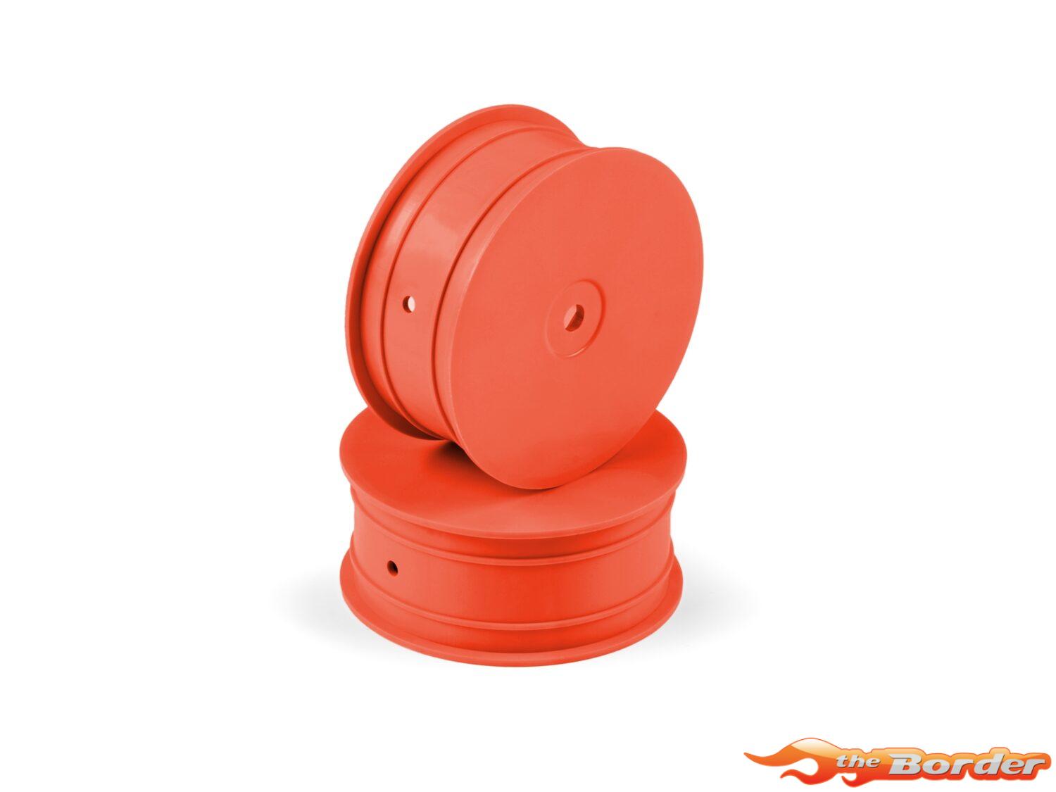 Hudy 1/10 Off-Road Wheel - 4WD – Front – Orange (2) 803230-O