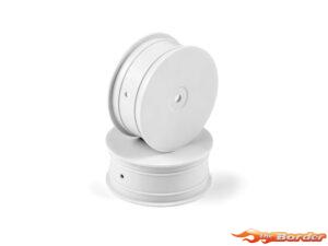 Hudy 1/10 Off-Road Wheel - 4WD – Front – White (2) 803230