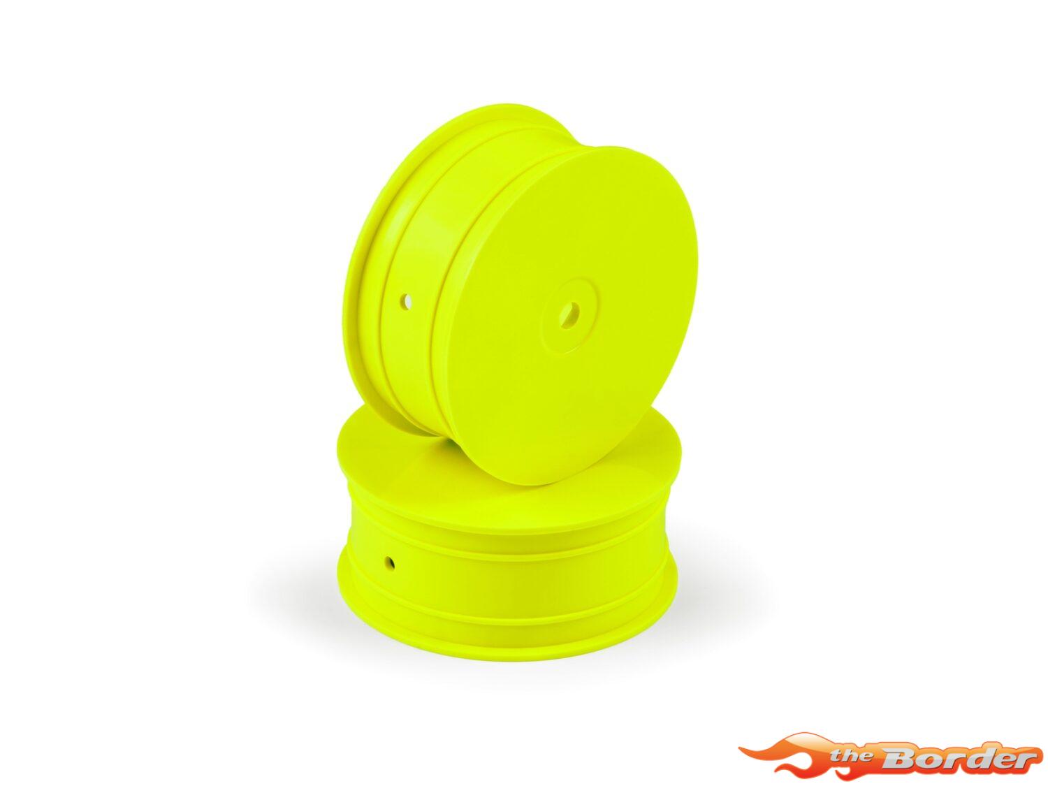 Hudy 1/10 Off-Road Wheel - 4WD – Front – Yellow (2) 803230-Y
