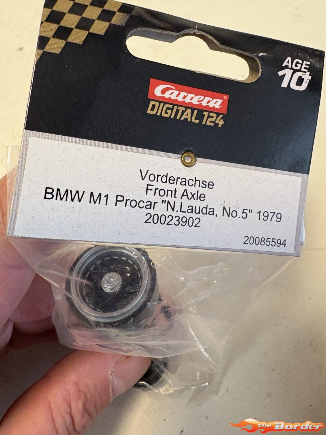 Carrera 124 Front Axle - BMW M1 Procar “N.Lauda, No.5” 1979 85594 - Afbeelding 3