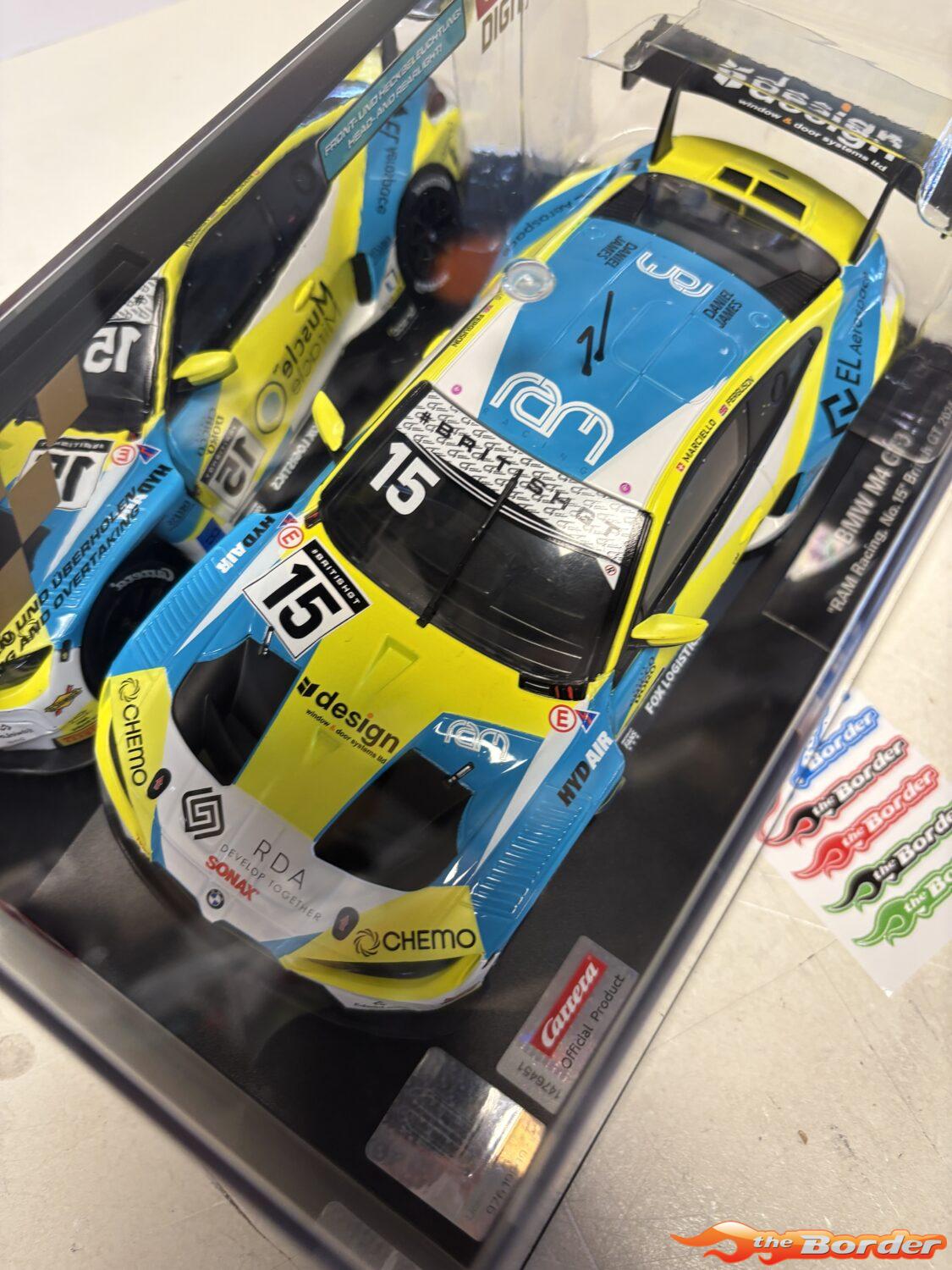 Carrera Digital 124 BMW M4 GT3 RAM Racing No.15 23995 - Afbeelding 2