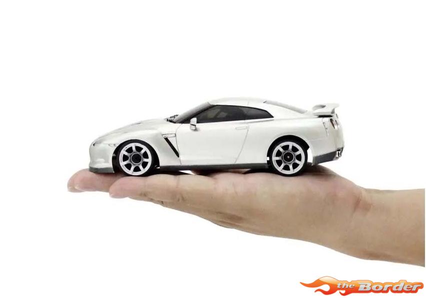Kyosho First Mini-Z 1/28 Nissan GT-R R35 Silver 66608A - Afbeelding 9