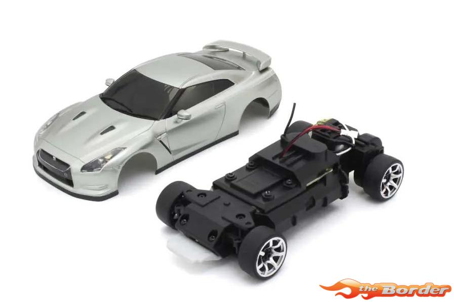 Kyosho First Mini-Z 1/28 Nissan GT-R R35 Silver 66608A - Afbeelding 7
