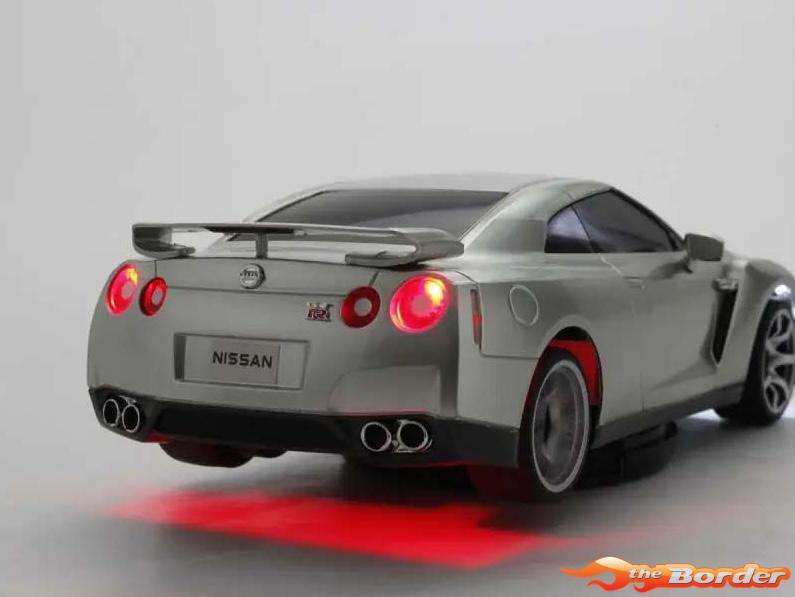 Kyosho First Mini-Z 1/28 Nissan GT-R R35 Silver 66608A - Afbeelding 6