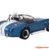 Kyosho First Mini-Z 1/28 Shelby Cobra 427 S/C 1960 Blue 66610A - Afbeelding 7