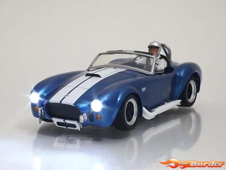 Kyosho First Mini-Z 1/28 Shelby Cobra 427 S/C 1960 Blue 66610A - Afbeelding 6