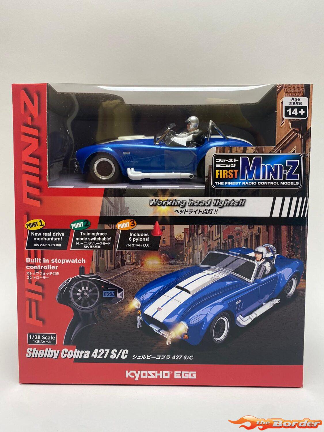 Kyosho First Mini-Z 1/28 Shelby Cobra 427 S/C 1960 Blue 66610A