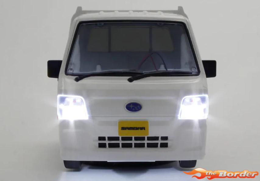Kyosho First Mini-Z 1/28 Subaru Sambar White 66607A - Afbeelding 11