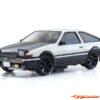 Kyosho First Mini-Z 1/28 Toyota Initial-D Sprinter Trueno AE86 White 66617A - Afbeelding 3