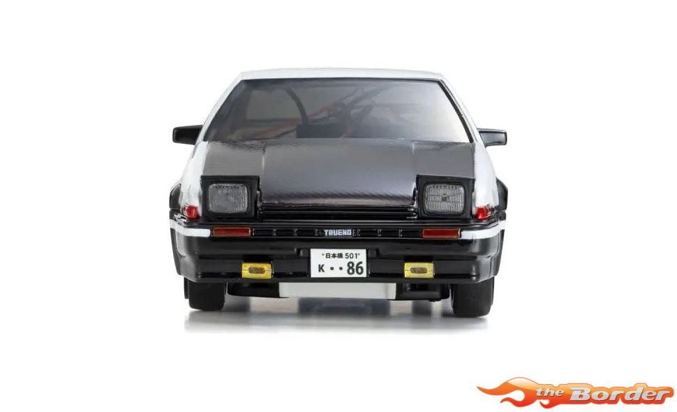 Kyosho First Mini-Z 1/28 Toyota Sprinter Trueno AE86 White 66612A - Afbeelding 6