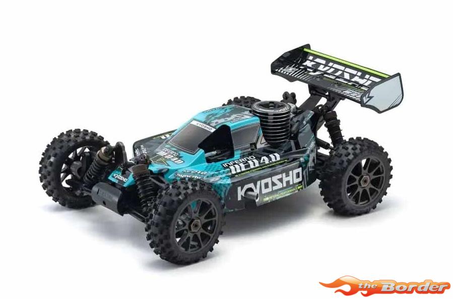 Kyosho Inferno Neo 4.0 Nitro Readyset Blue 1/8 4WD Buggy RTR 33029T2B - Afbeelding 3