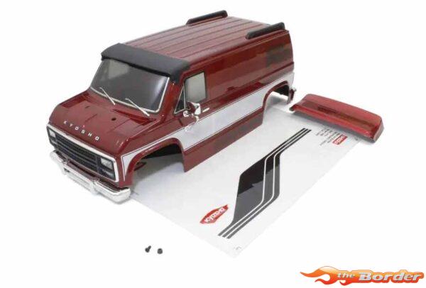 Kyosho MadVan VE Body Shell Set - Red FAB503RDB