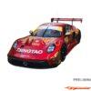 Carrera Digital 132 Porsche 911 GT3 R Absolute Racing No.25 32065 - Afbeelding 3