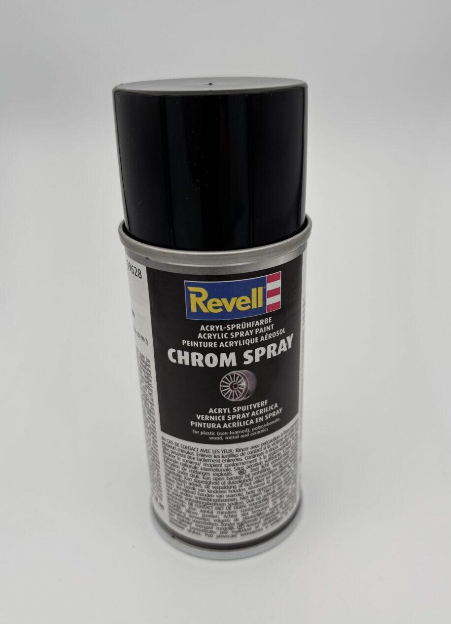 Revell Chrome Spray For Plastic & Polycarbonate 39628