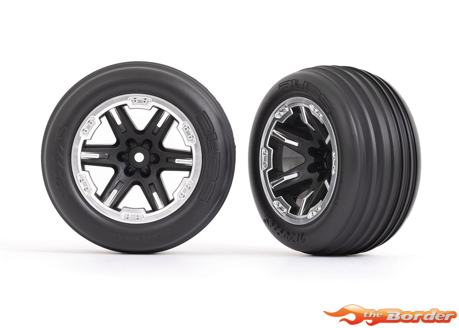Traxxas Tires Preglued 2WD Front for Rustler 3771X