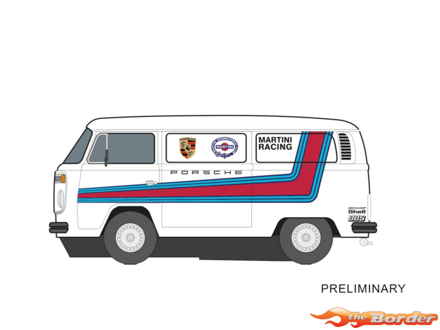 Carrera 132 Digital VW Bus T2b Martini Racing 32084 - Afbeelding 2