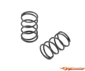 XRAY Spring 4.25 Coils 3.6x7x0.4mm; C=1.1 - Black (Soft) (2) 372175