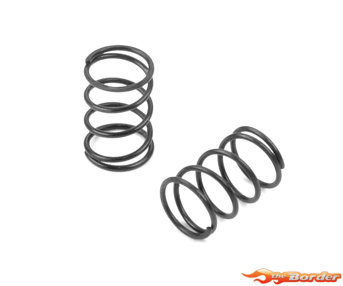 XRAY Spring 4.25 Coils 3.6x7x0.4mm; C=1.1 - Black (Soft) (2) 372175