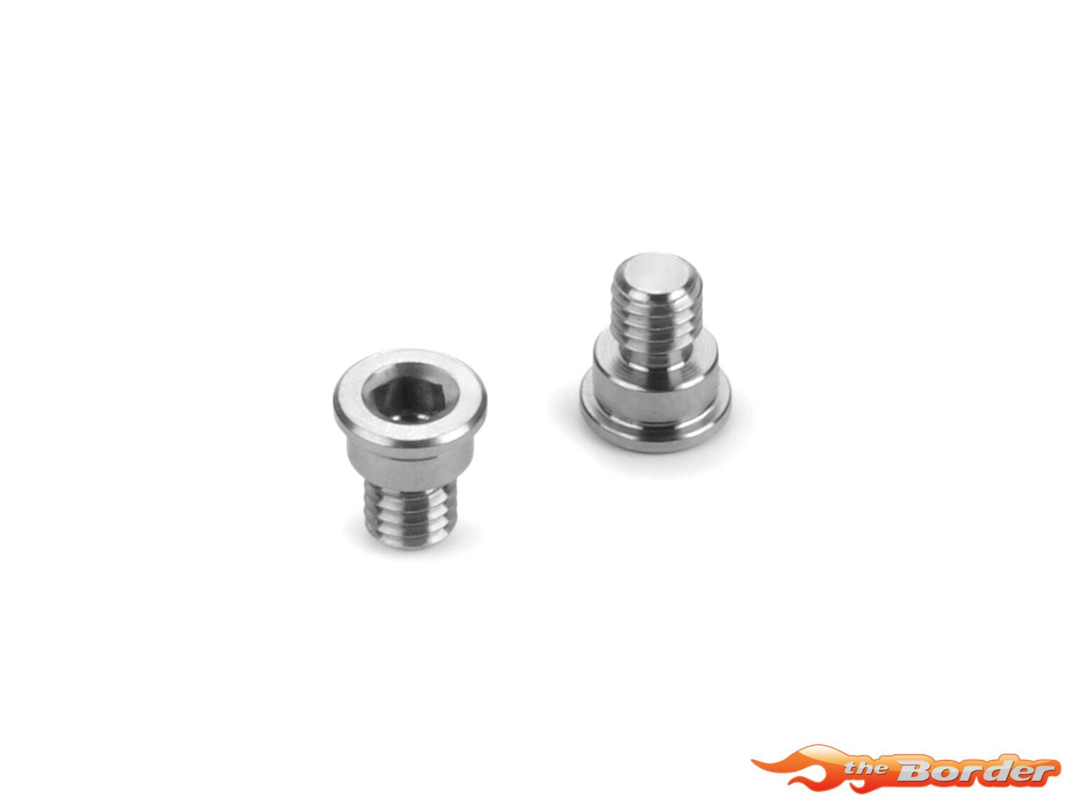 XRAY Titanium Top Deck Hex Screw M3x5.5 (2) 301158-T