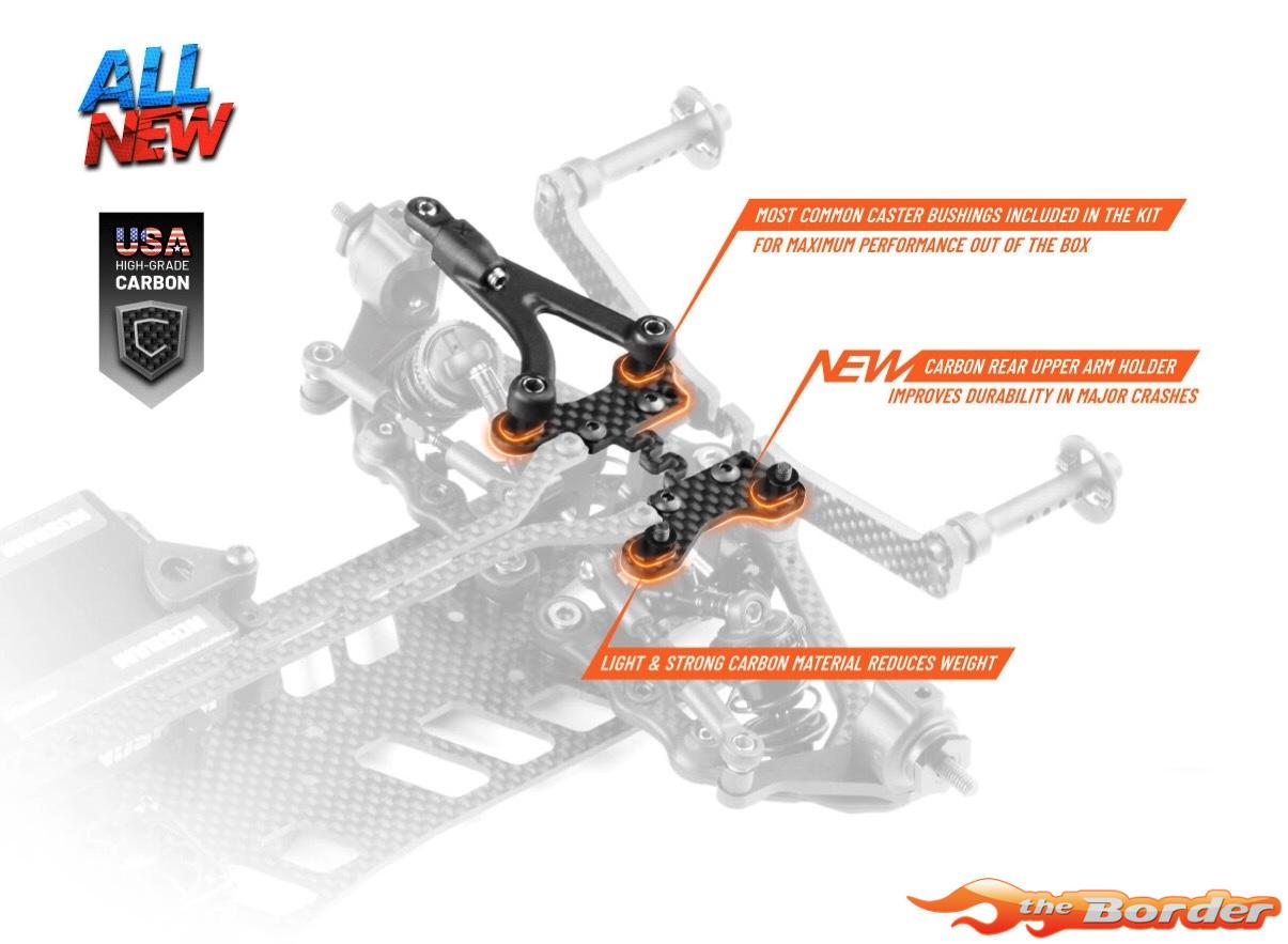 XRAY X4F 2027 Specs Frontie - 2WD Touring Car Kit FWD 300206 - Afbeelding 3