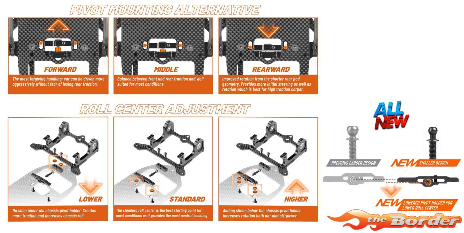 XRAY X10 2026 Specs 1/10 Pan Car GT 370506 - Afbeelding 7