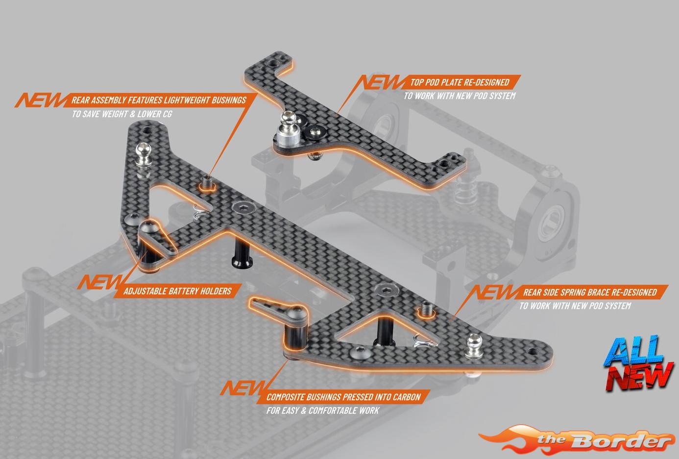 XRAY X10 2026 Specs 1/10 Pan Car GT 370506 - Afbeelding 6