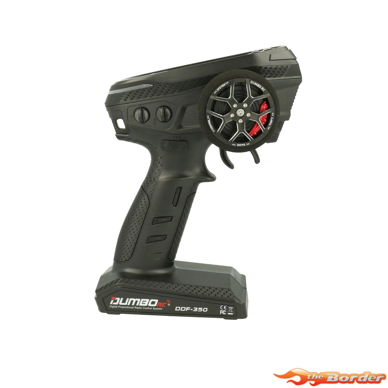 DumboRC DDF-350 10Ch 2.4Ghz Transmitter + Receiver w/LCD Screen - Afbeelding 3