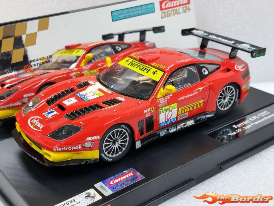 Carrera Digital 124 Ferrari 575 GTC Spa 2017 No.10 23974
