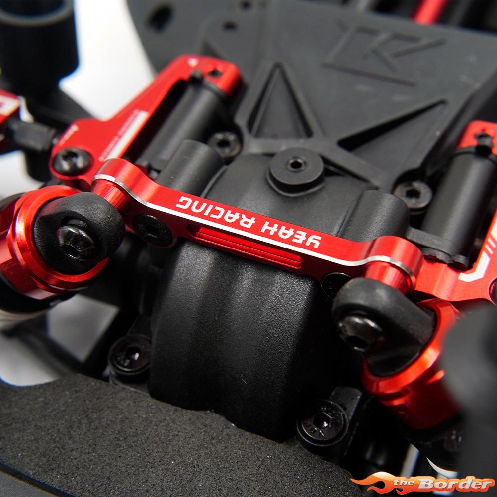Yeah Racing Alum. Front Shock Tower for Fazer MK2 KYFZ-001RD - Afbeelding 3