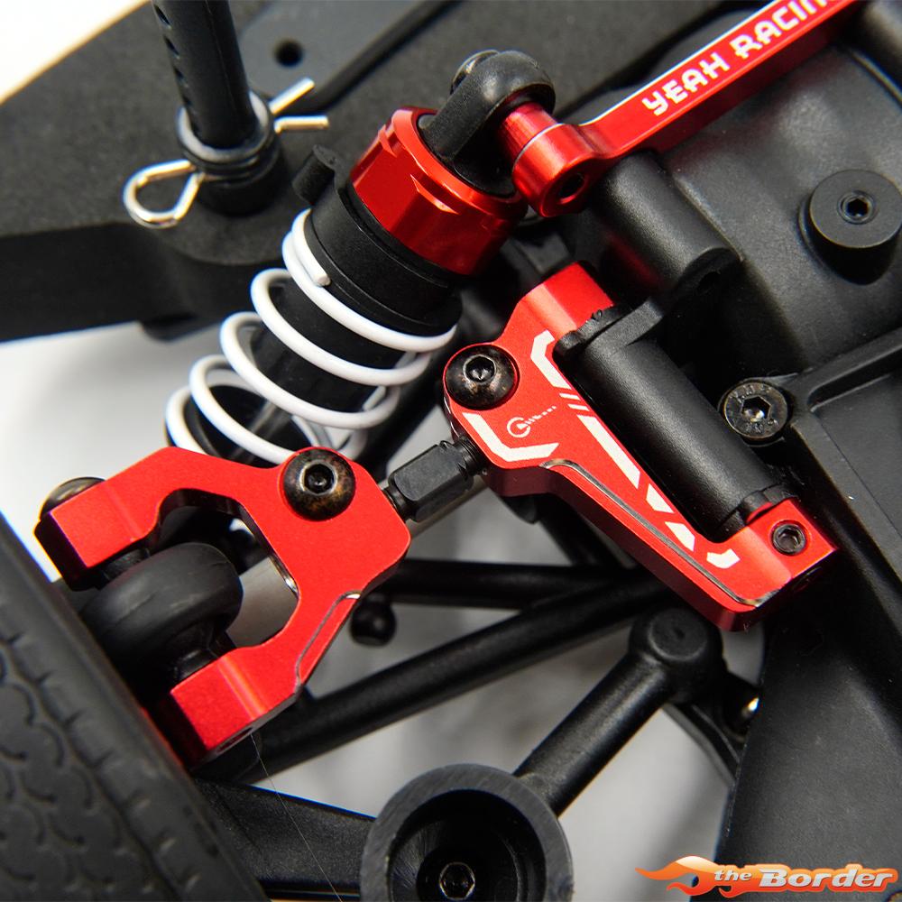 Yeah Racing Alum. Front Upper Arms Set for Fazer MK2 KYFZ-004RD - Afbeelding 5
