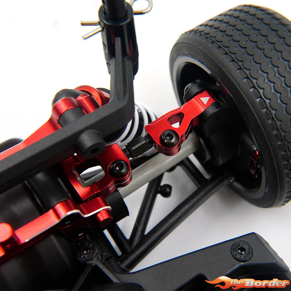 Yeah Racing Alum. Rear Upper Arms Set for Fazer MK2 KYFZ-005RD - Afbeelding 5