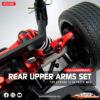 Yeah Racing Alum. Rear Upper Arms Set for Fazer MK2 KYFZ-005RD - Afbeelding 2
