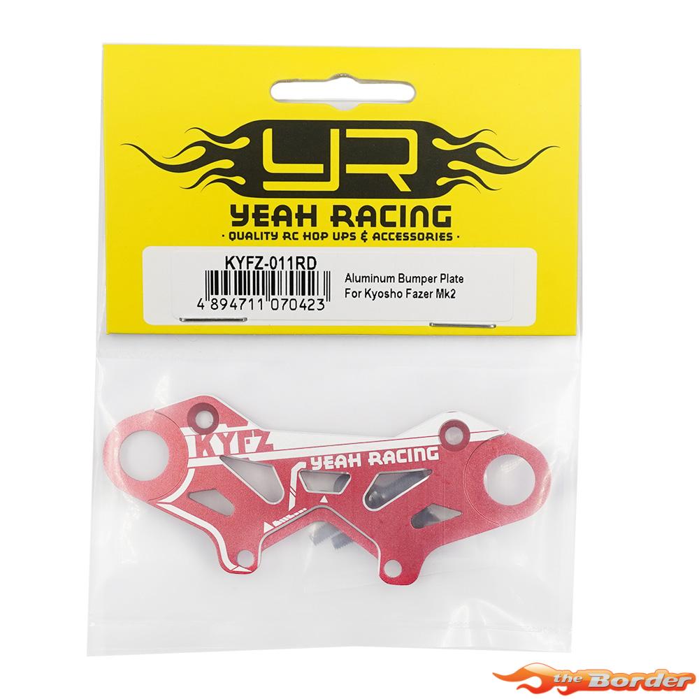 Yeah Racing Alum. Bumper Plate for Fazer MK2 KYFZ-011RD - Afbeelding 4