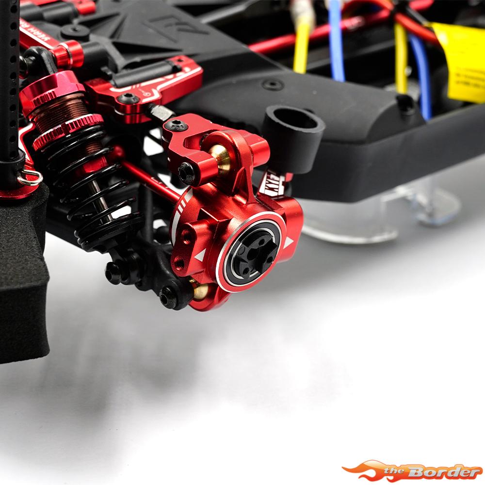 Yeah Racing Alum. Front Hub for Fazer MK2 KYFZ-012RD - Afbeelding 2