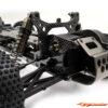 Yeah Racing Carbon Rear Chassis Brace Plate Optima Mid Pro KYOP-031BK/S - Afbeelding 4
